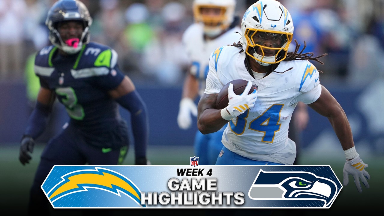 Los Angeles Chargers vs. Seattle Seahawks Game Highlights | NFL 2026 Season Week 4