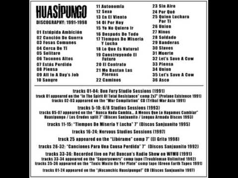 Huasipungo - Sangre