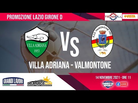 Calcio Lazio Promozione Gir. D - Villa Adriana-Città di Valmontone 1921 (1-2)