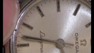 Trying to FIX a 1964 Omega Watch with Dirt on the Dial