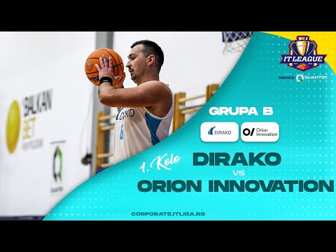 29.10.2023 IT CORPORATE LIGA Grupa B 19:15 DIRAKO - ORION INNOVATION