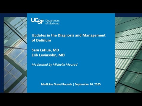 Updates in the Diagnosis and Management of Delirium