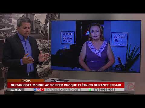 Itaúna: Guitarrista morre ao sofrer choque elétrico durante ensaio