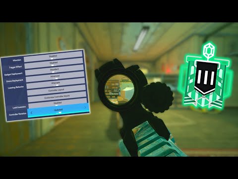 Trying out UPDATED Controller Rotation... Rainbow Six Siege Ranked!