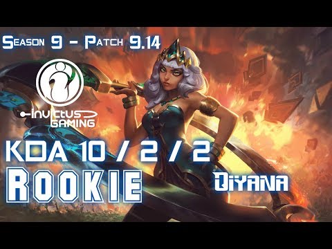 IG Rookie QIYANA vs KARMA Mid - Patch 9.14 KR Ranked