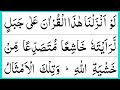 Surah Al Hashr Verses 20-24 | Lau Anzalna Hazal Quran | Beautiful Quran Tilawat | Aaye Quran Sikhe