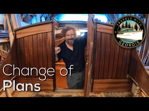 Ep 365 - Change of Plans - Wooden Boat Restoration - Travels With Geordie