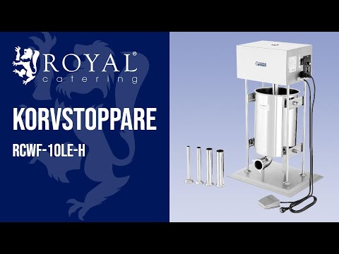 video - Korvstoppare - 10 liter - elektrisk