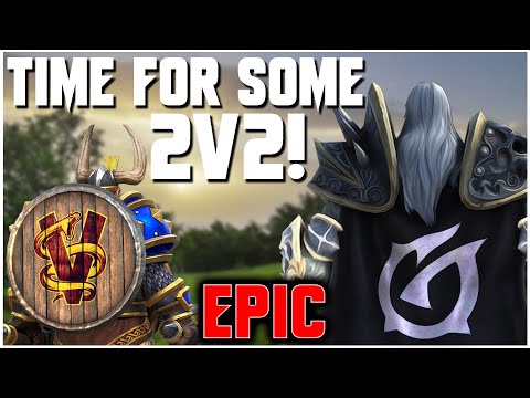 [EPIC] 2v2 ft TheViper | WC3 | Grubby