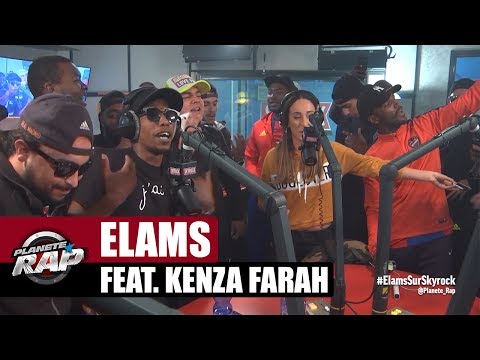 Elams "Petit frère" feat. Kenza Farah en live #PlanèteRap