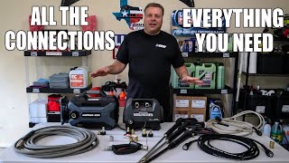 All The Connections Needed To Upgrade Your Wash Setup | Hose Reel Included