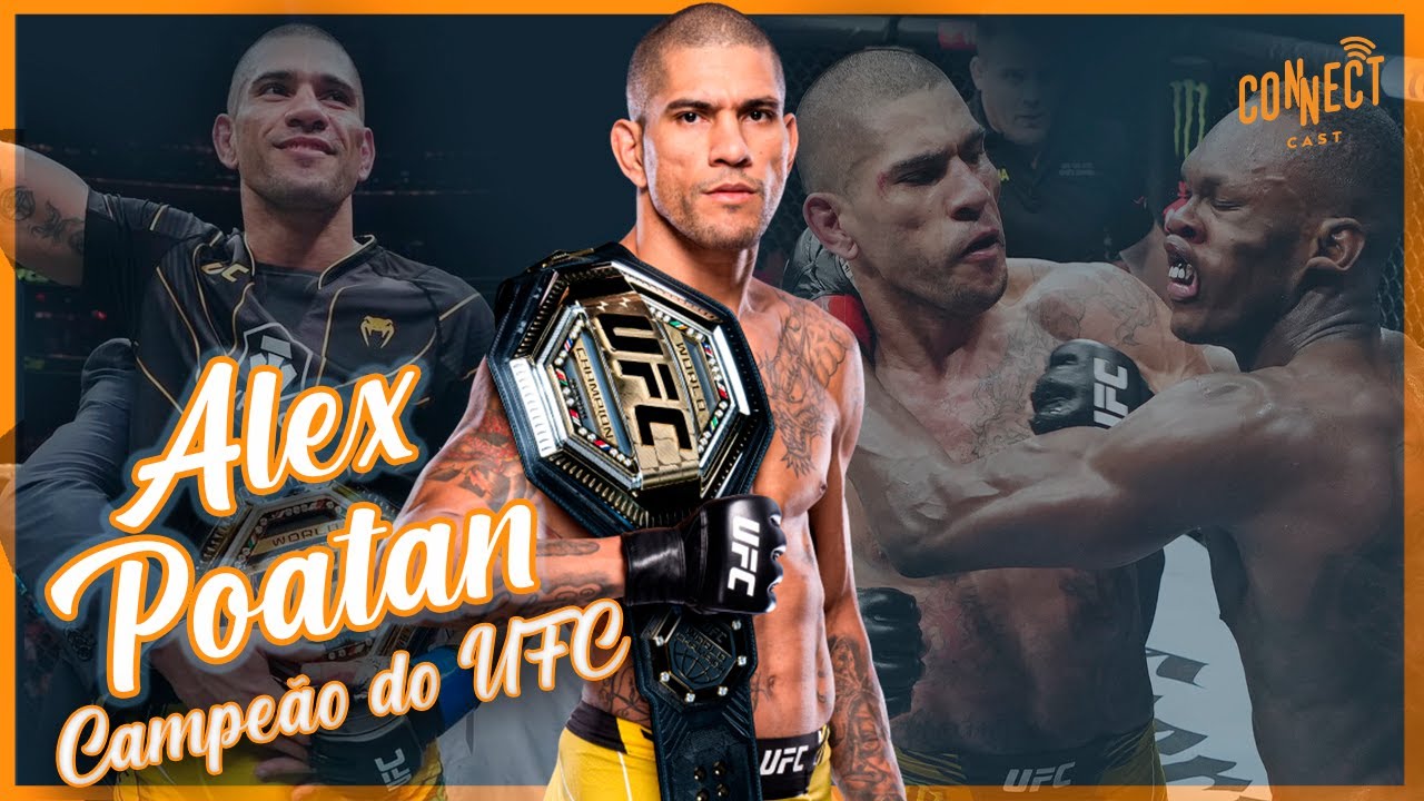 Alex Poatan Pereira campeão do UFC no podcast Connect Cast falando sobre UFC 283 com Glover Teixeira
