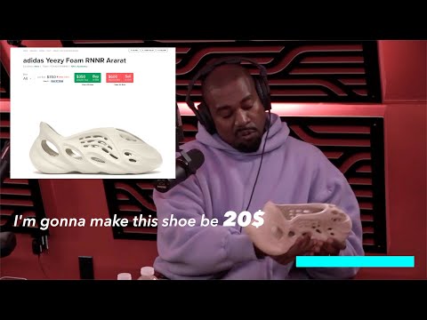 KANYE WEST WANTS TO MAKE YEEZYS CHEAP // YEEZY DESIGN