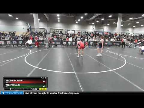 195 Lbs Quarterfinal - Tellyer Alix, WI Vs Brodie Purtle, MO A9e2