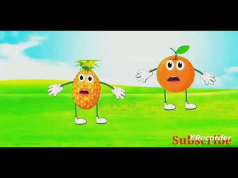 Fruit dance/fruit cartoon/fruits animation/ubaid Pro gaming