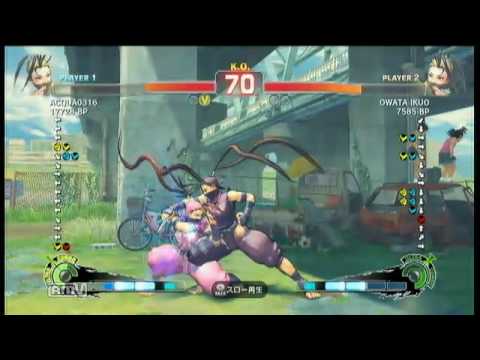 [2010/08/07]SSF4 Replay - Aqua(Ibuki) VS Dashio(Ibuki)