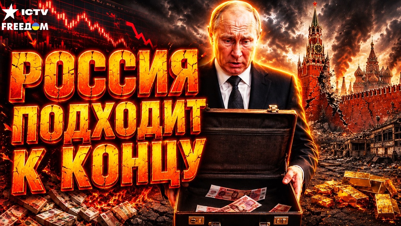 ФИНАЛ БЛИЗКО! Российская экономика летит к коллапсу — резервы Кремля тают