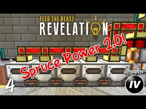 FTB Revelation - Ep 4 - Spruce Power 2.0