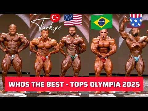 212 Bodybuilding Mr Olympia TOP 5 FINAL POSING