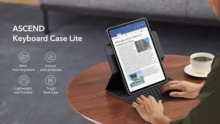 ESR Ascend Keyboard Lite iPad Air (2022/2020)/Pro 11 Toetsenbord Hoes Hoesjes