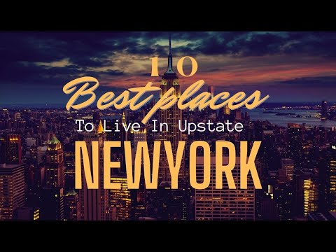 10 Best Places To Live in Upstate New York 2023 #youtube #newyork
