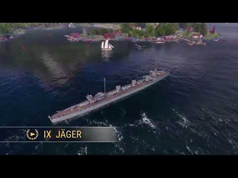 3x New Ships -  VII West Virginia ‘44, American Destroyer IX Halford and European Destroyer IX Jäger