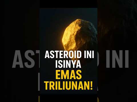 THIS ASTEROID CONTAINS TRILLIONS OF DOLLARS OF GOLD. #spacefacts #astronomy #space #planet #feeds...