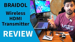 Unboxing and Review of the BRAIDOL Wireless HDMI Transmitter