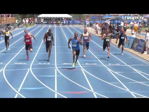 2023 USATF Outdoor Championships Greensboro M45 - 100 Meter Final