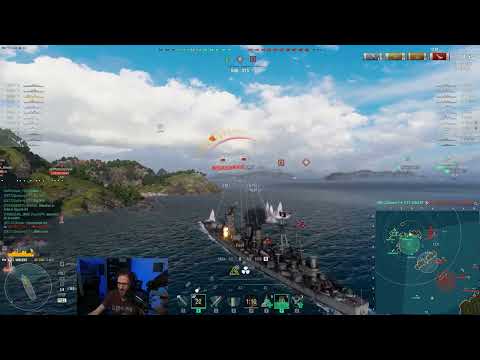 World of Warships - St. Vincent Stream Highlight