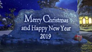 Merry Christmas and Happy New Year 2019 - New Year&#39;s Greeting