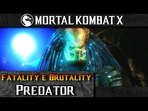 Mortal Kombat X (ITA-60fps)- Fatality e Brutality: Predator [DLC]