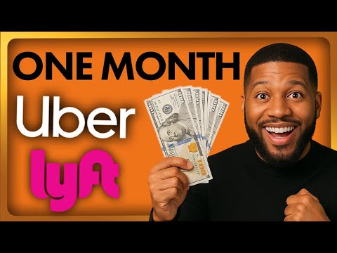 How Much MONEY I Made With Uber & Lyft in ONE Month