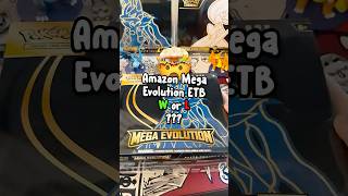 AMAZON ETB = INSANE #pokemon #pokemoncards #megaevolution #pokemontcg #pokemoncommunity