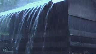 Best Rain Sounds for Sleeping | Real Heavy Rainstorm & Mighty Thunder on Tin Roof | White Noise