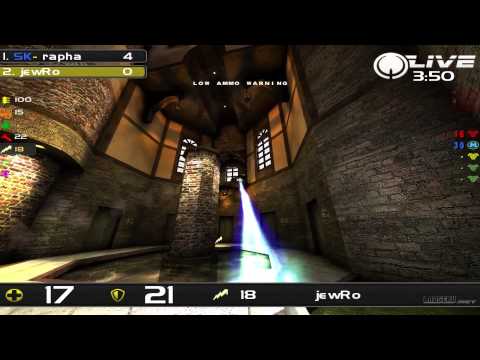 rapha vs jewRo - DreamHack Winter 2013 Group D Round 2 (Quake Live VOD)