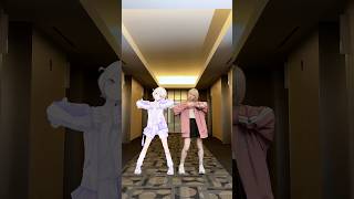 轟はじめ - ゆーりさんと??ビジネスバタ踊ってみた@0906yu_rin 【轟はじめ】#vtuber  #shorts