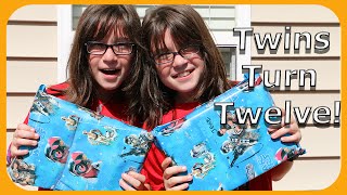 🎈 Twins Turn Twelve! 🎂 Crying Opening Presents 🎁 Twins 12th Birthday