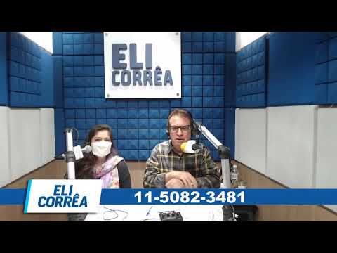 Eli Correa na Rádio  Record 1000 Khz de SP