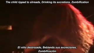 Cannibal Corpse Butchered at Birth live subtitulada en español