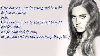 Lana Del Rey - You &amp; Me (lyrics)