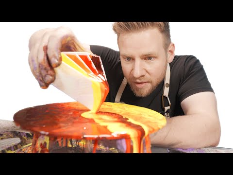 Can I MASTER Acrylic Pouring?!...