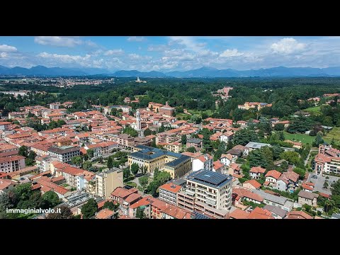 Tradate al volo  ( riprese aeree drone ric. Enac )