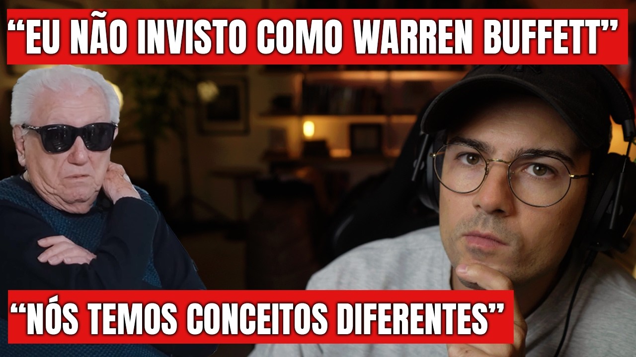 BARSI fala sobre ações que está investindo e porquê não investe como Warren Buffet (REACT)