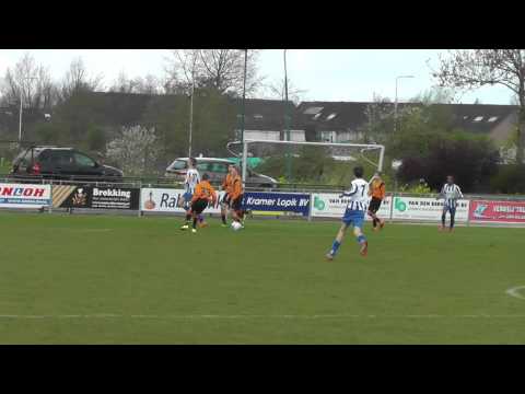 16 april 2016 Lopik C1 -  VV De Meern C2 com 2-2 Doelpunt Lopik (1-0)