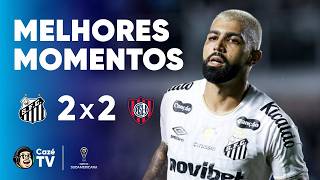 MELHORES MOMENTOS: SANTOS 2 X 2 SANLORENZO | CONMEBOL SULAMERICANA 2026 | FASE DE GRUPOS