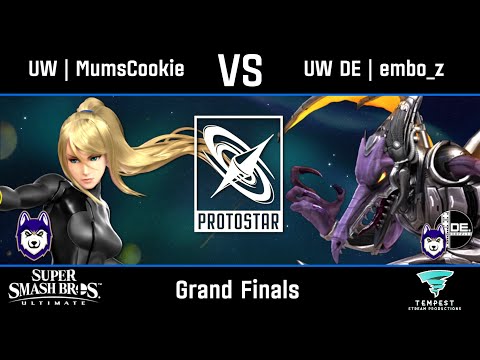 UW | MumsCookie (Zero Suit Samus) vs UW DE | embo_z (Ridley) - Ult Grand Finals -  Protostar #55