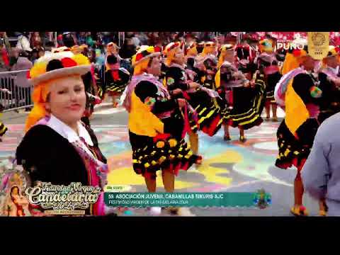 #Puno: Candelaria 2024. #Parada: Asociación Juvenil Cabanillas Sikuris AJC