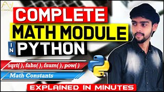 Math Module in Python | Explained in Minutes | ASA Learning