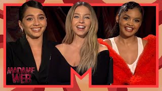 Madame Web Stars Sydney Sweeney, Isabela Merced & Celeste O’Connor Play MTV Yearbook | MTV Movies